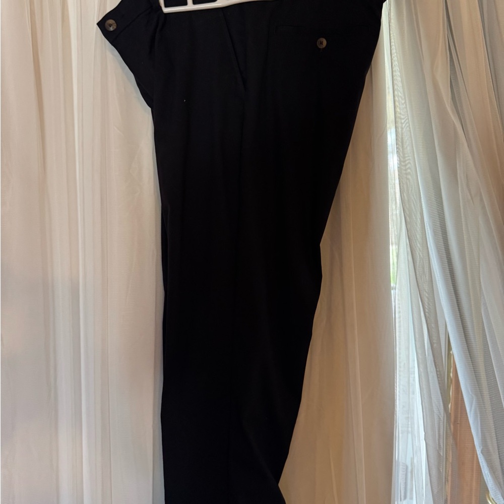 St. John's Bay Black Dress Pants Sleek Classic Design